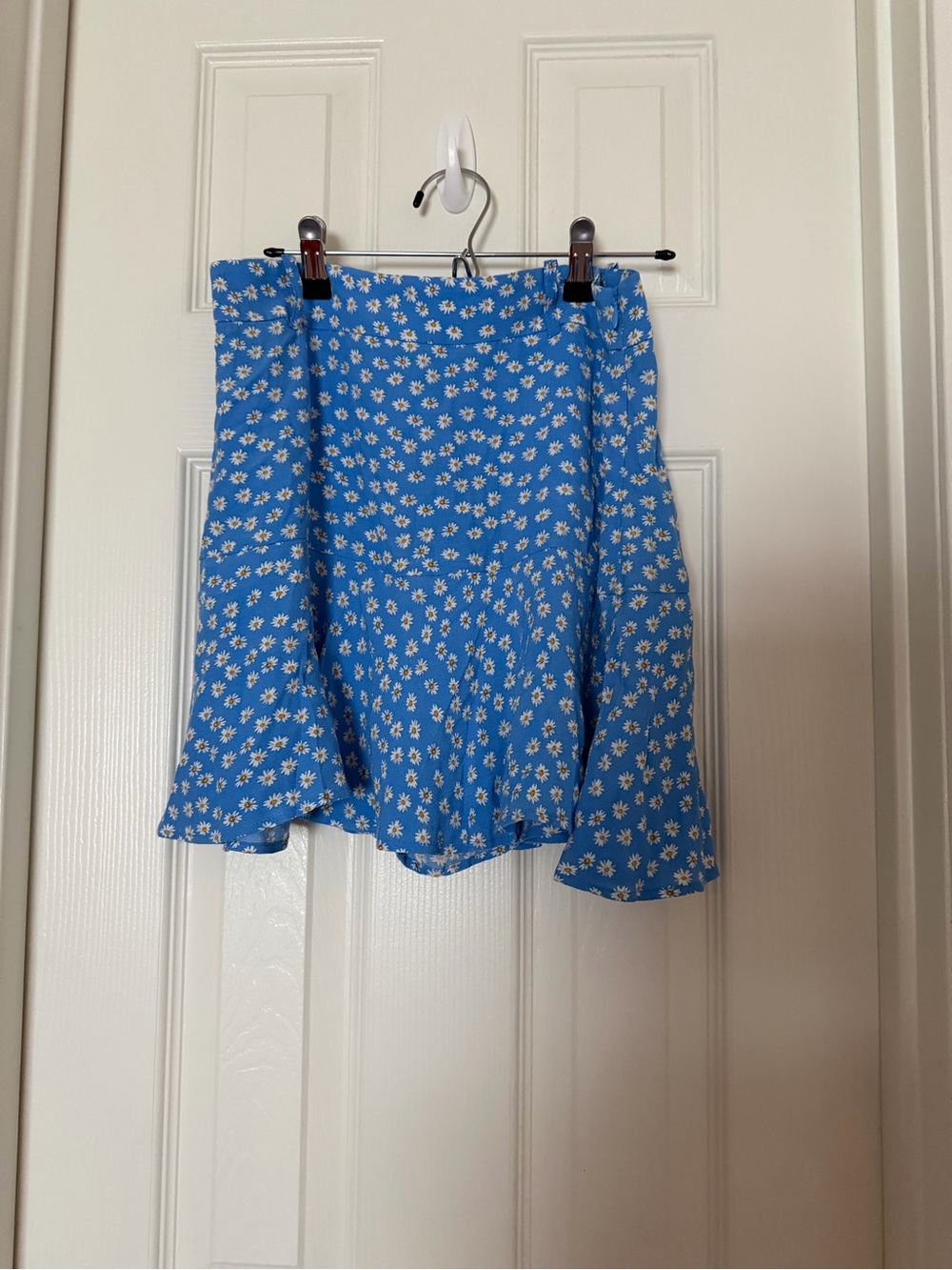 Zara Blue Daisy Mini Skirt